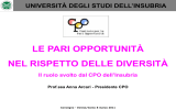 Diapositiva 1 - Università degli Studi dell`Insubria