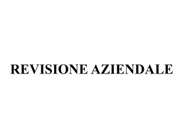 revisione aziendale