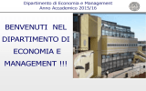 Diapositiva 1 - Elearning Dipartimento di Economia e Management