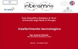 Università Perugia - Trasferimento tecnologico - Corrente