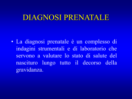 Diagnosi prenatale