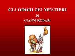 gli odori dei mestieri