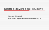 Diritti e doveri degli studenti