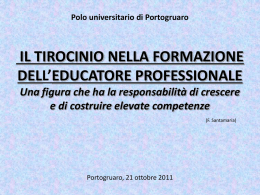 professionista dell`educazione