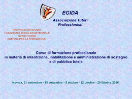 QUI - Egida Associazione Tutori Professionisti