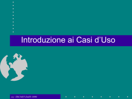 Caso d`uso - Tecnet Dati