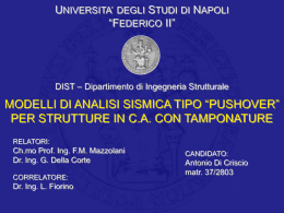 universita` degli studi di napoli &ldquo;federico ii&rdquo;