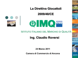 IMQ Giocattoli Direttiva - Progetto Forma Web