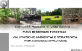 Conferenza verifica VAS - Comunità Montana di Valle Sabbia