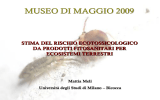 UNIVERSITA` DEGLI STUDI DI MILANO BICOCCA FACOLTA` DI