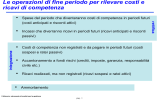 Le scritture di chiusura: 4 tipi di transazione per