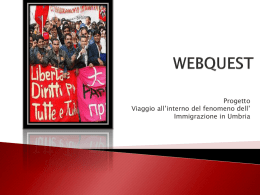 webquest economia - ITTS Volta Perugia