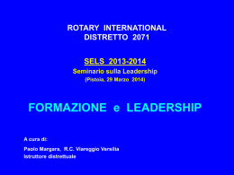 Formazione e Leadership