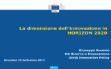 Giuseppe Ruotolo - Commissione Europea, DG Ricerca e Innovazione