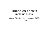 Danno da nascita indesiderata.