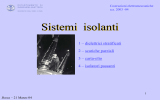 2 –Sistemi isolanti