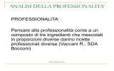 analisi della professionalita