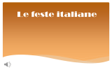 Le feste italiane