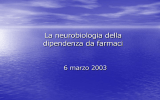 neurobiologia delle sostanze di abuso