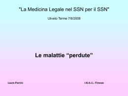 Diapositiva 1 - Scienza e Professione