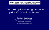 Quadro epidemiologico delle priorità (o dei problemi) - Area-c54