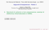 Parte 3 - Dipartimento di Fisica