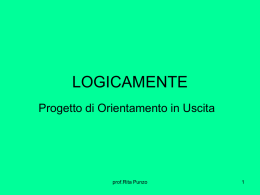 Progetto orientamento in uscita