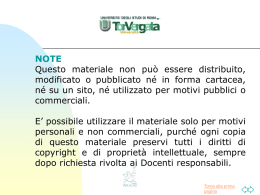 Nessun titolo diapositiva - Microbiologia TorVergata