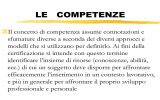 Le competenze negli IFTS