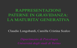 rappresentazioni paterne in gravidanza: la maturita` generativa