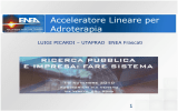 Acceleratore lineare per protonterapia