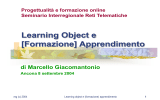 Learning Object e formazione