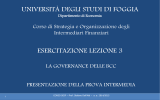 Lezione-3-Esercitazione - Università degli Studi di Foggia