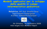 Strumenti operativi dell`assistenza infermieristica: procedure