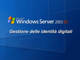 Gestione delle identità digitali