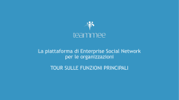 Presentazione Teammee