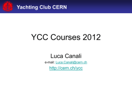 YCC Cruises 2009 - Indico