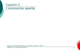 L` economia aperta - Dipartimento di Economia, Statistica e Finanza