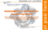 Diapositiva 1 - Agenzia Liguria Lavoro