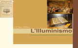 L`Illuminismo - Polo Valboite