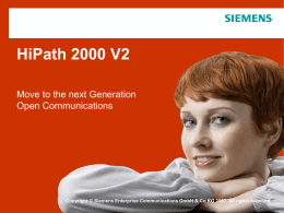 HiPath 2000 V2