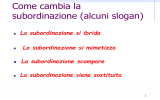 Il lavoro coordinato - Dipartimento di Giurisprudenza ed Economia