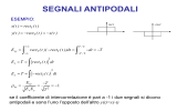 SEGNALI ANTIPODALI