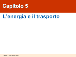 L`energia e il trasporto