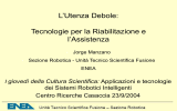 Robotica per la Riabilitazione e l`Assistenza