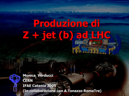 Z + jet - Indico