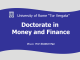 Doctorate in Money and Finance