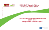 Cooperazione Territoriale Europea 2007- 2013 Programma