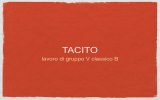 tacito ppt - TABULA DEALBATA