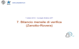 Bilancio Mensile di Verifica - unione escursionisti torino